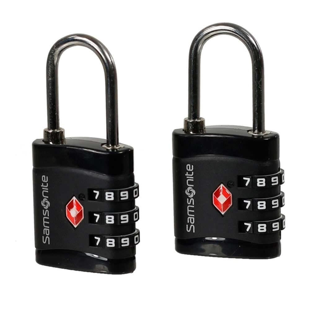 Amazon: Samsonite Global Ta Lock Combilock 3 Dial Tsa X2 Black