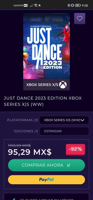 CDKeys: Just Dance 2023 XBOX(global)
