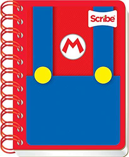 Amazon: Cuaderno Scribe Super Mario | envío gratis con Prime -  