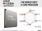 Amazon: AMD RYZEN 5 5600X - Procesador, 3.7GHz, 6 Núcleos, Socket AM4, discipador stealth wraith