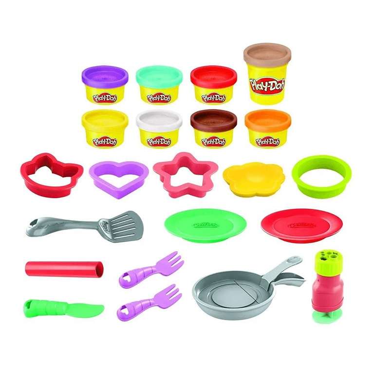 Amazon: Play-Doh, Set de Juego de Masa moldeable con Accesorios de Cocina de Juguete