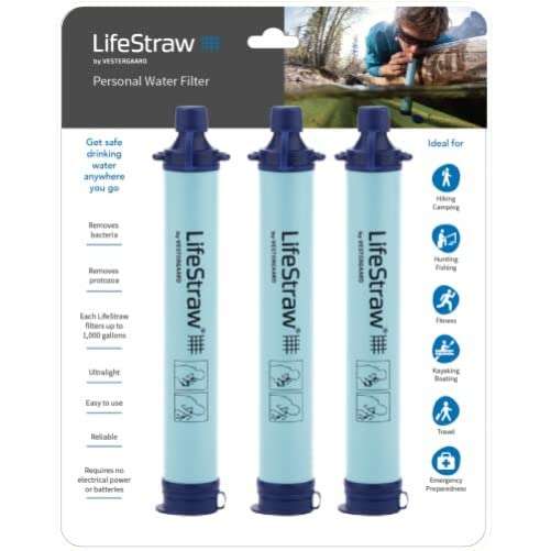 Amazon: LifeStraw – filtro de agua Personal (1 paquete) | Envío gratis con Prime