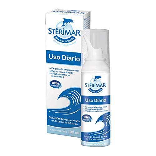 Amazon: Stérimar Humectante Nasal Uso Diario 100 ml | envío gratis con Prime
