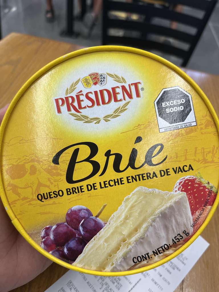 Sam's Club: Queso Brie Président - Nuevo León.