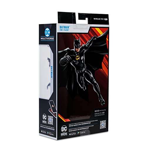 Amazon: McFarlane - Figura Batman Multiverse Keaton, 7 pulgadas