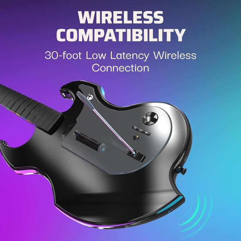 Riffmaaster Amazon: PDP Gaming RIFFMASTER Wireless Guitar Controller ...