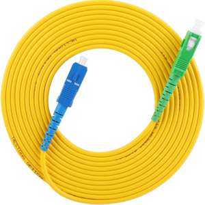 Amazon. 15 metros Cable de conexión de extensión de modo simple simplex