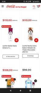 Coca Cola: Leche santa Clara en promoción en cdmx