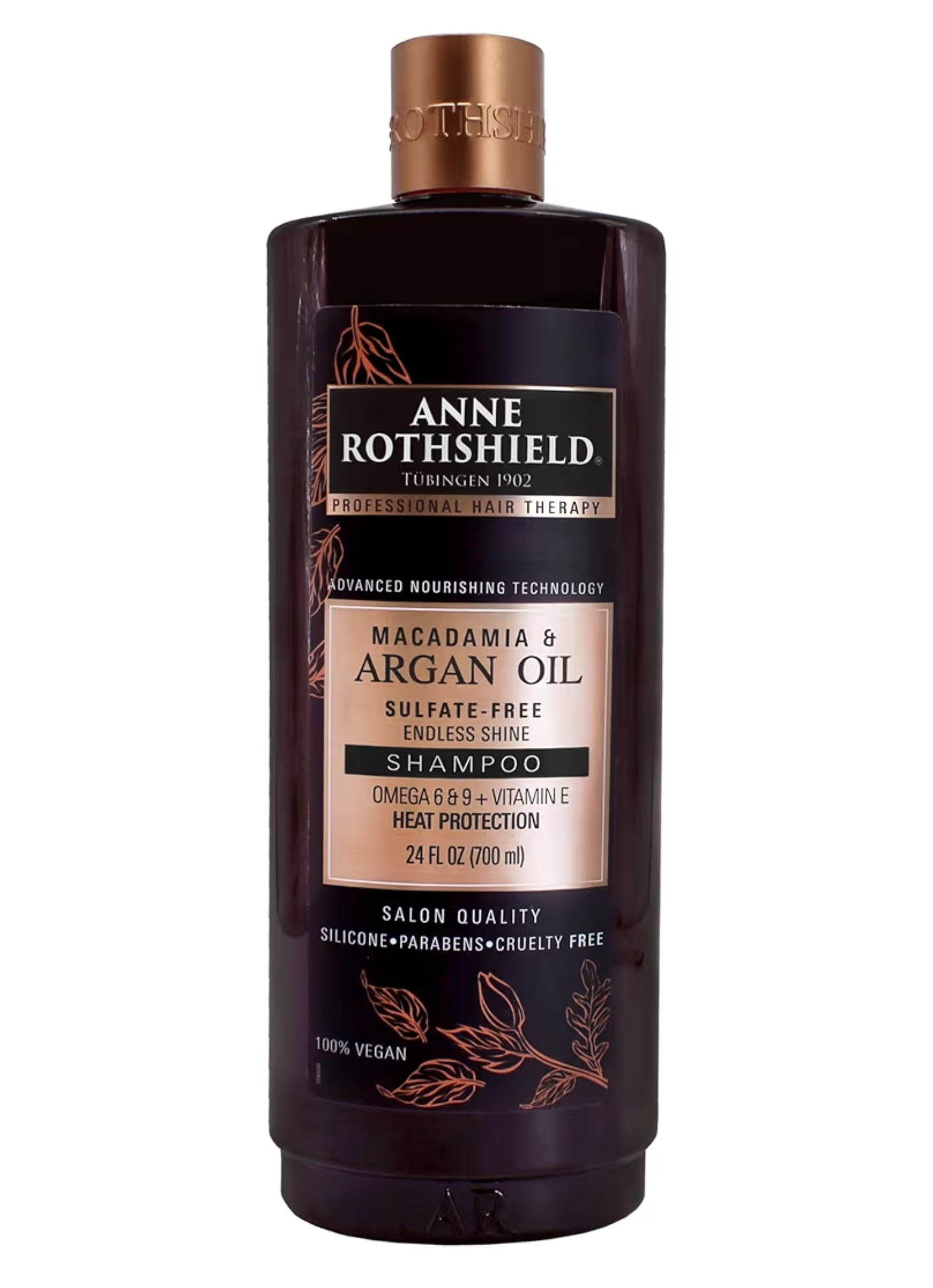 Amazon: Anne Rothshield Shampoo Macadamia and Argan Oil 700Ml (precio por c/u comprando 2 piezas)