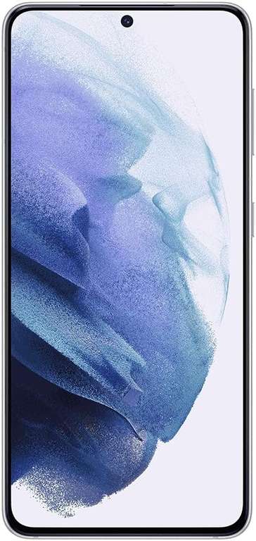 Amazon: Samsung Galaxy S21 5G, versión estadounidense, 128 GB, Phantom White - desbloqueado (Reacondicionado)