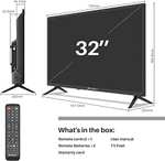 Amazon: SANSUI TV 2022 (32" HD Basica)