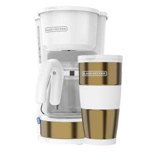 Chedraui: Cafetera Black and Decker White and Gold Collection 4 en 1