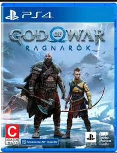 Mercado libre: God of war Ragnarok PS4 vendido por SLANG