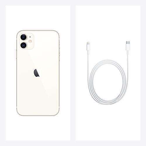 Apple iPhone 11 (Renovado), 64 GB, Blanco