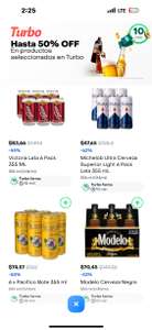 Rappi: Cervezas en descuento por Rappi Turbo - Monterrey