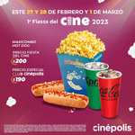 Cinemex y Cinépolis [Fiesta del Cine 2023]: Boletos en $29 2D, 3D $49 y VIP, 4DX o Platino en $69 (27 febrero al 01 de marzo)