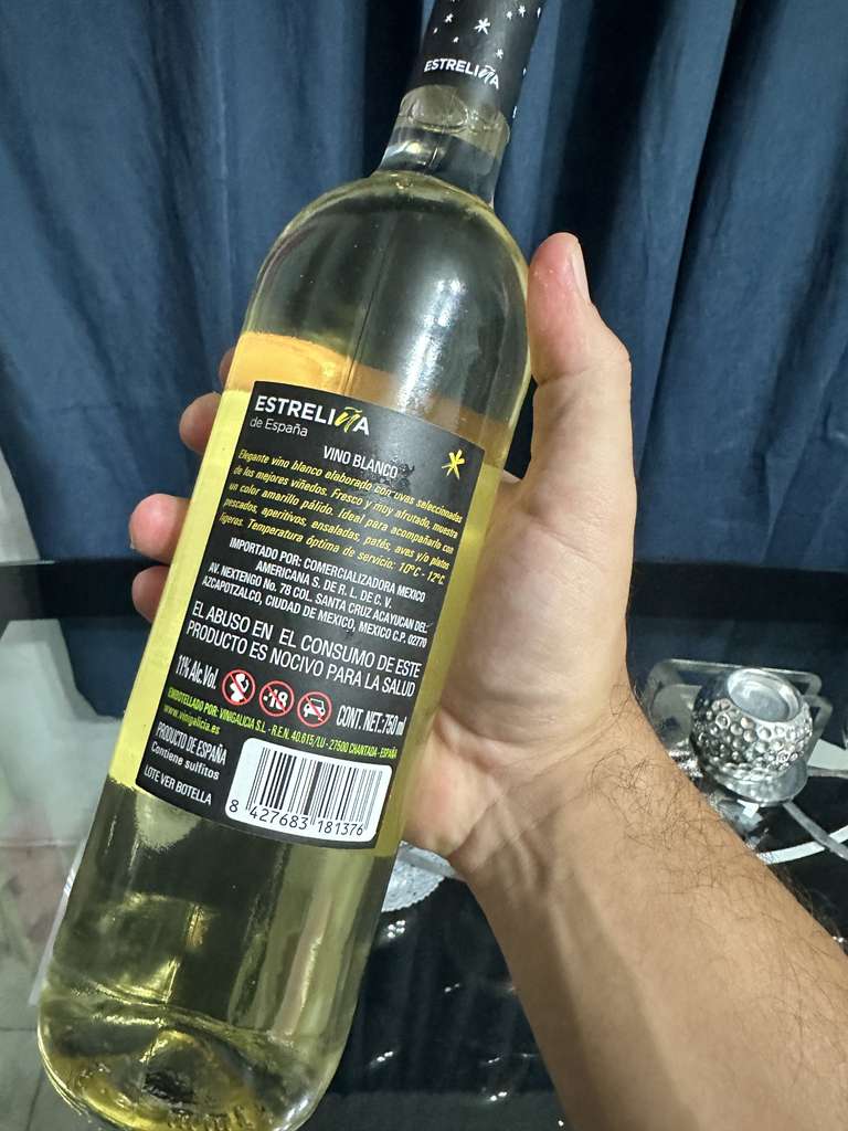 Walmart: vino blanco Estreliña España
