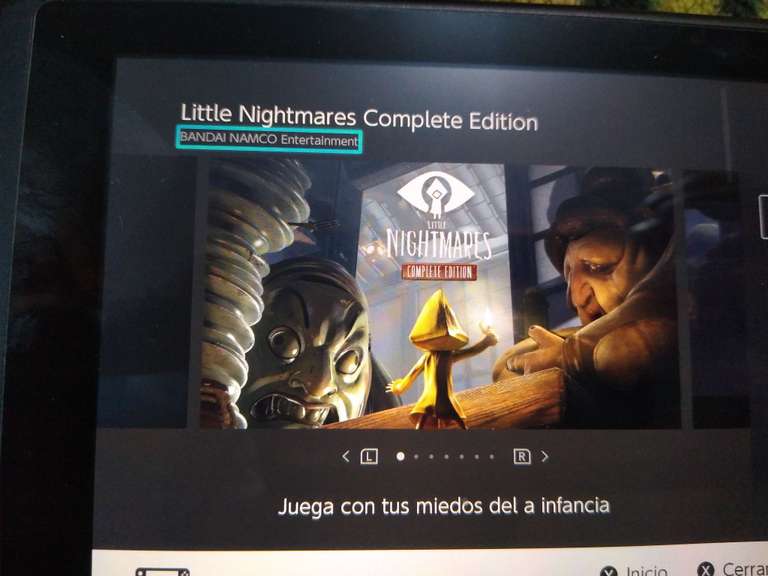 Little Nigthmares Complete Edition - Nintendo eShop México