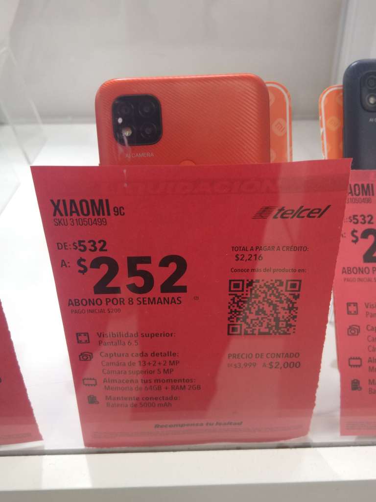 Elektra: Xiaomi 9c
