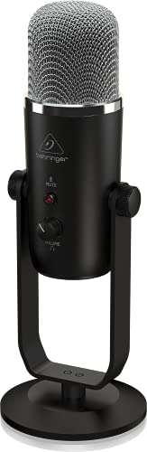 Amazon: Behringer BIGFOOT 642 pesos Micrófono condensador de estudio USB Amazon