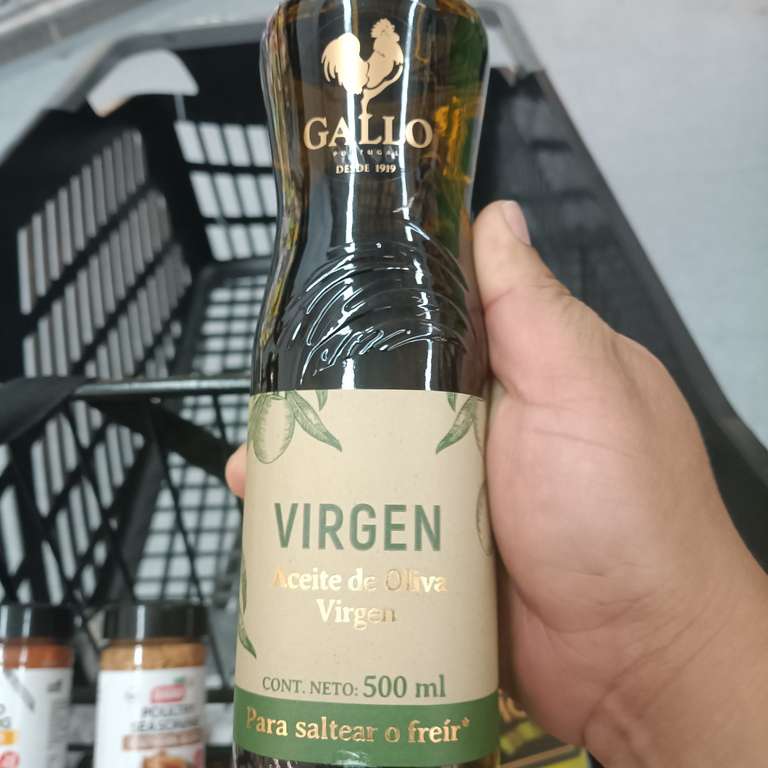 Walmart exprés Acoxpa Aceite de oliva Gallo $50
