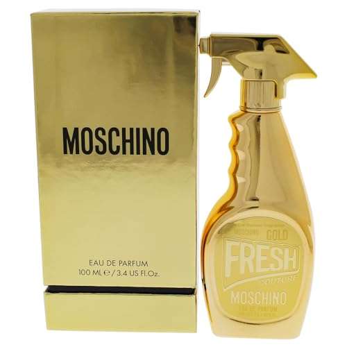 Amazon: Perfume Moschino Gold Fresh Couture EDP, Para limpiar el aire a su alrededor :D