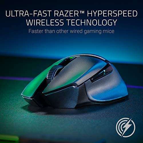 Amazon: Razer Basilisk X HyperSpeed - Gaming Mouse -Wireless Ergonomico color Negro