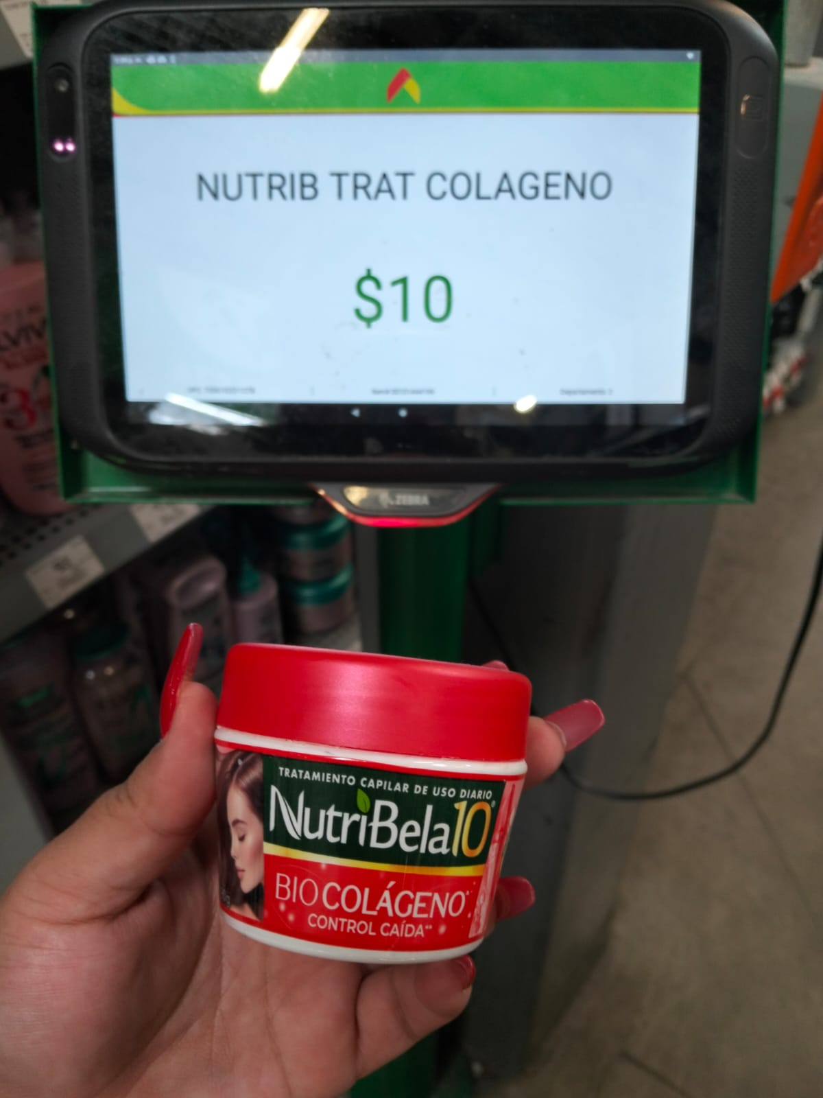 Bodega Aurrera: Crema para peinar nutribela10 90grm