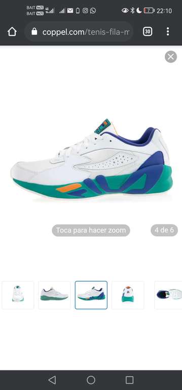 Tenis Fila para Hombre | Coppel