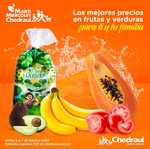 Chedraui: MartiMiércoles 6 y 7 Feb: Plátano $11.50 kg • Jitomate $13.90 kg • Papaya ó Manzana Golden Bolsa $19.50 kg • Aguacate $19.50 pza