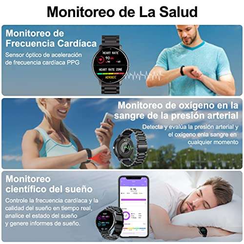Amazon: EASYTAO Smartwatch Hombre, Reloj Inteligente Impermeable IPX67