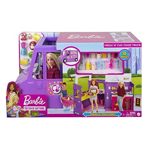 Amazon: Food truck de Barbie