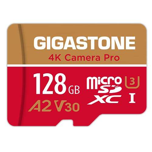 AMAZON: Gigastone 128GB Micro SD 4k