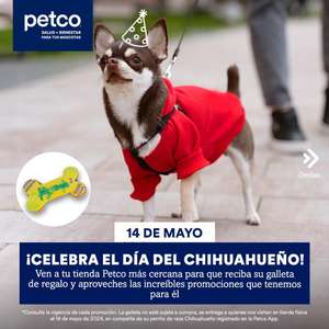 Petco: Galleta gratis por Día del Chihuahueño (14 Mayo)