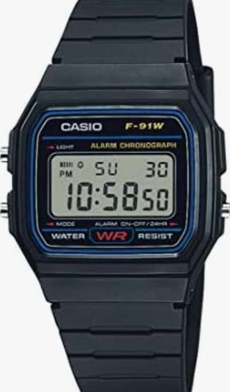 Amazon: Reloj Casio F-91W