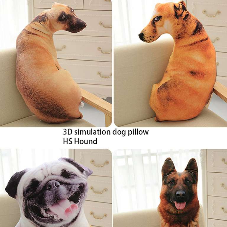 AliExpress: Almohada de perro regañado 3D Pachoncita