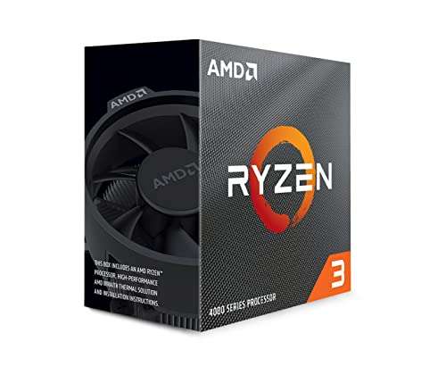 Amazon: AMD Procesador Ryzen 3 4100-4 Núcleos - Socket-AM4-3.80GHz - Caché L3 Total 4MB (100-100000510BOX)