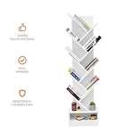 Amazon: Librero Organizador con Estantes Diagonales 150cm de alto