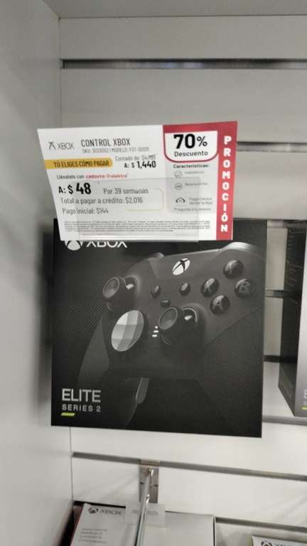 Xbox elite series 2 liquidación Elektra