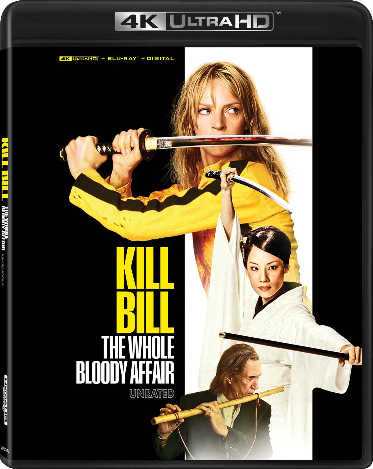 Amazon: Kill Bill: The Whole Bloody Affair - 4K ULTRA HD, BLU-RAY, Digital