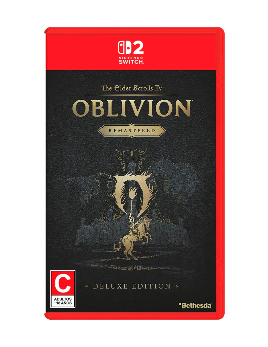 Liverpool: The Elder Scrolls IV: Oblivion Remastered Deluxe Edition (la versión chida) para Nintendo Switch 2
