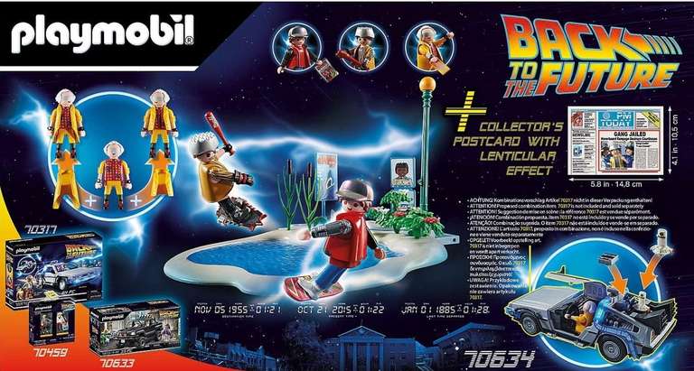 Amazon: Playmobil Back to The Future Part II Hoverboard Chase