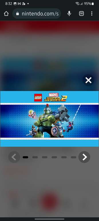 LEGO Marvel Super Heroes 2 a $39 pejecoins en Nintendo eShop región de Argentina