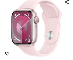 Amazon: Apple Watch Series 9 [GPS] con Caja de Aluminio Rosa y Azul de 41 mm ECG y Oxígeno en Sangre | Pagando con Santander