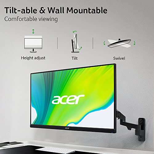 Amazon: Acer KC242Y Hbi 23.8 Pulgadas Full HD (1920 x 1080) 100 HZ