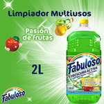 Amazon: Fabuloso Frescura Activa, Limpiador Multiusos Líquido, Pasión de Frutas, 2 L - Planea y ahorra