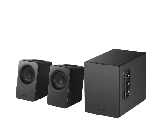 Cyberpuerta: Acteck Bocina con Subwoofer AC-940832, Bluetooth, Inalámbrico, 60W RMS, USB-B, Negro (cobran envío)