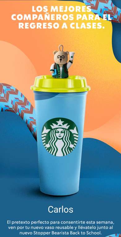 Starbucks: Nuevo Stopper Bearista Back to School