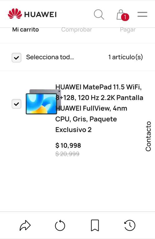 Huawei: 3 Tablets HUAWEI MatePad de 11.5 pulgadas 8+128gb + Huawei paquete sorpresa