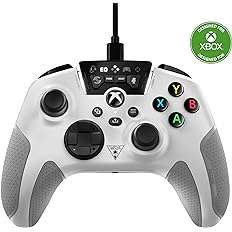 Amazon: Turtle Beach Recon Control Alámbrico para Xbox Series X & Xbox Series S, Xbox One & Windows. Con botones asignables color blanco
